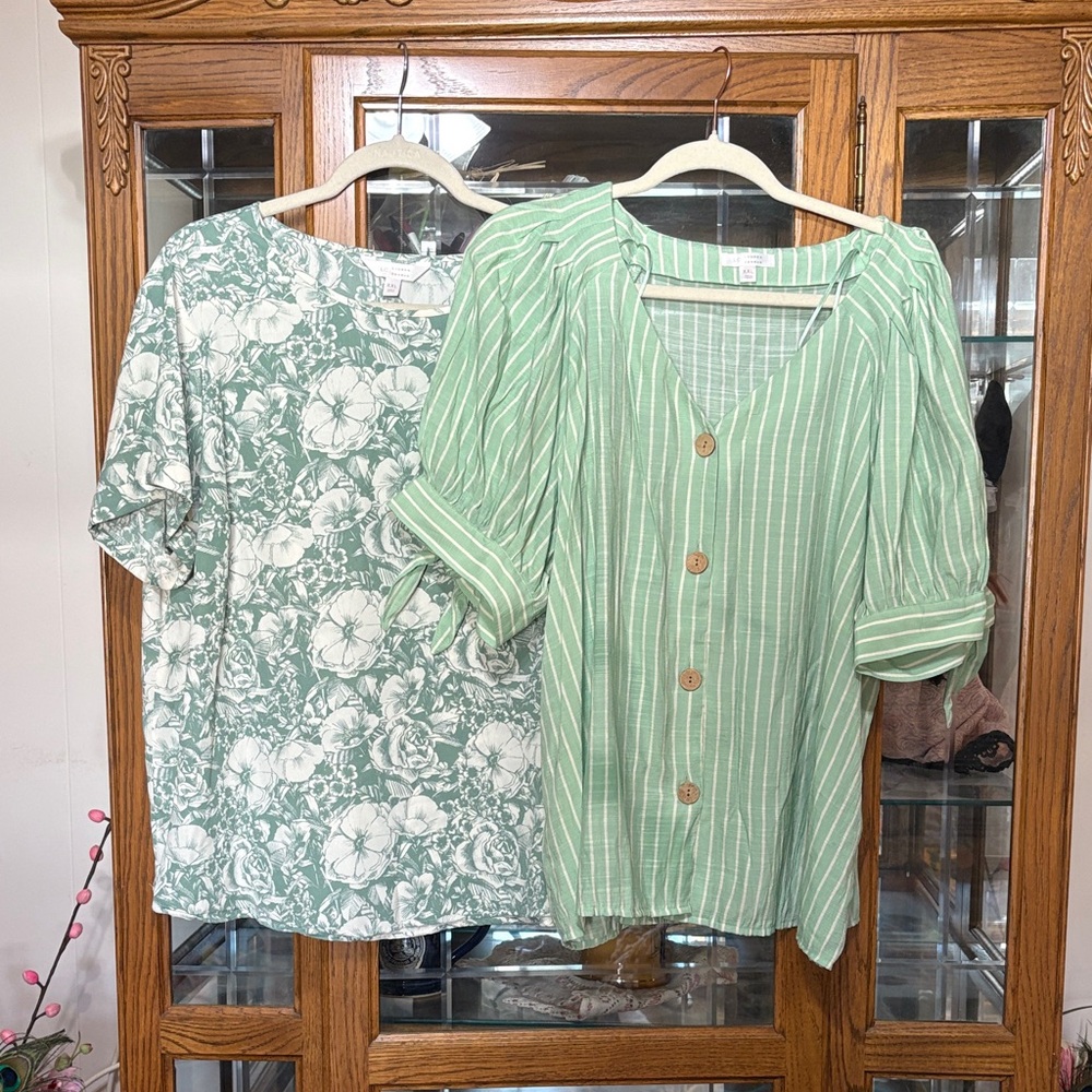 2 Blouse Bundle LC Lauren Conrad